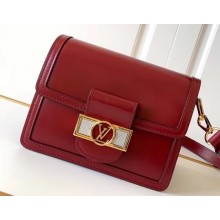 Louis Vuitton Lugano Mini Dauphine Bag Cherry Berry Red Cruise 2020