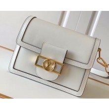 Louis Vuitton Lugano Mini Dauphine Bag M55836 White Cruise 2020