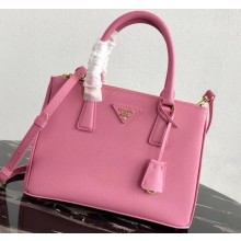 Prada Galleria Small Saffiano Leather Bag 1BA863 Pink