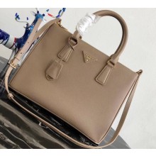 Prada Galleria Medium Saffiano Leather Bag 1BA274 Nude