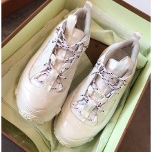Burberry Nylon and Suede Arthur Sneakers White 2020 