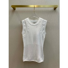fendi White viscose top 2023 
