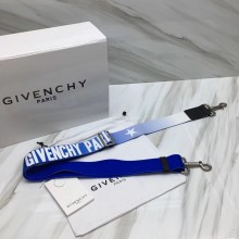 Givenchy Logo and Star Shoulder Strap Blue