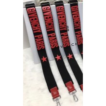 Givenchy Logo and Star Shoulder Strap Red