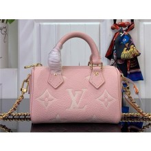 Louis vuitton PINK Nano Speedy M14226 2025