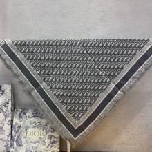 Dior Cashmere and Linen Oblique Shawl gray 2022
