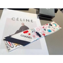 CHANEL Silk Twill Slim Bandeau AA9663 02 2024
