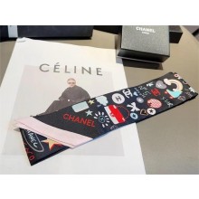 CHANEL Silk Twill Slim Bandeau AA9663 01 2024