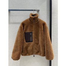 Loewe Shearling Jacket camel 2023
