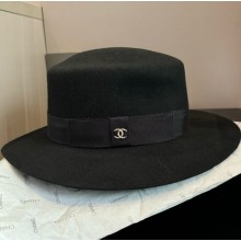 Chanel formal hat black-2024