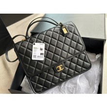 Chanel Large Backpack in Calfskin AS3662 black 2022