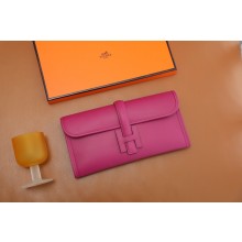 Hermes Jige Elan 29 Swift Clutch Bag rose pourpre handmade(original quality)