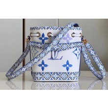 Louis Vuitton LV By The Pool Nano Noé Bag in Monogram Canvas M82386 Blue 2023