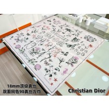 Christian Dior pink Multicolor Silk Twill 1947 90 Square Scarf 2025