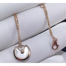 Cartier Real 18k amulette de necklace XS model White