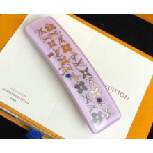 Louis Vuitton Resin Monogram Hair Barrette 09