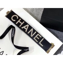 Chanel Cuff Bracelet AB0647 Black 2019