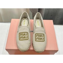 MIU MIU logo-embroidered espadrilles 02 2024