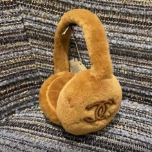 chanel Shearling Lambskin Beige Earmuffs AAA431 2024