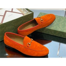 Gucci Jordaan loafer ‎406994 orange 2023