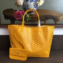 Goyard Saint Louis GM Tote Bag YELLOW