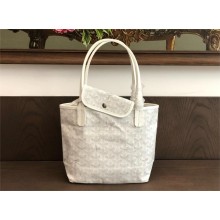 Goyard Saint Louis MINI Tote Bag white