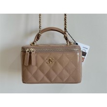 chanel clutch with chain in patent calfskin AP2199 chai 2024