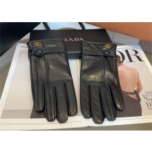 gucci black sheepskin gloves 02 2024