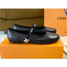 Louis Vuitton Romy Flat Ballerina 1ACUKM BLACK 2024