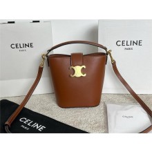 CELINE MINI BUCKET LOUISE IN SMOOTH CALFSKIN TAN 2025