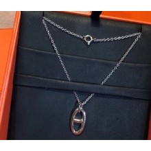 Hermes Farandole Pendant Necklace White Gold