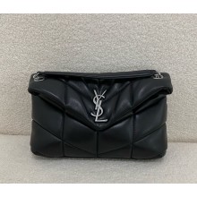Saint Laurent  PUFFER SMALL in Nappa leather black (original quality) 2024s