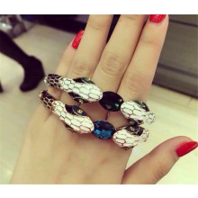 Bvlgari enamel Serpenti bracelet
