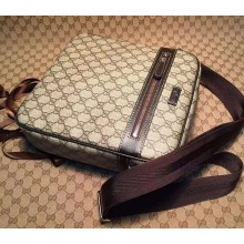 Gucci Medium Briefcase In GG Leather 