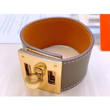 hermes bangle in epsom leather etoupe 2025