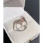 Cubic Zirconia Padparadscha Pink Sapphire Ring 02