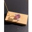 Cubic Zirconia Padparadscha Pink Sapphire Ring 02