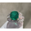 Cubic Zirconia Emerald Ring 15
