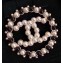 Chanel Brooch 68 Silver/Black 2018