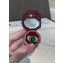 Cubic Zirconia Vanadium Emerald Ring