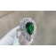 Cubic Zirconia Emerald Ring 30