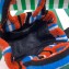 Prada Embroidered handbag 1BA343 Orange 2023