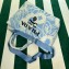 Prada Embroidered Drill Tote Bag 1BG399 In Sky Blue/white 2023