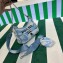 Prada Re-Edition 2005 Embroidered Drill shoulder bag 1BH204 Sky Blue 2023