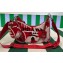 Prada Re-Edition 2005 Embroidered Drill shoulder bag 1BH204 Red 2023