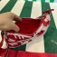 Prada Re-Edition 2005 Embroidered Drill shoulder bag 1BH204 Red 2023