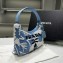 Prada Re-Edition 2000 Embroidered Drill mini bag 1NE515 Sky Blue 2023