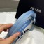 Prada Re-Edition 2000 Embroidered Drill mini bag 1NE515 Sky Blue 2023