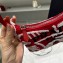 Prada Re-Edition 2000 Embroidered Drill mini bag 1NE515 Red 2023