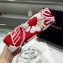 Prada Re-Edition 2000 Embroidered Drill mini bag 1NE515 Red 2023